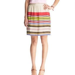 Loft Aloha Striped Skirt 297089 Sz 12